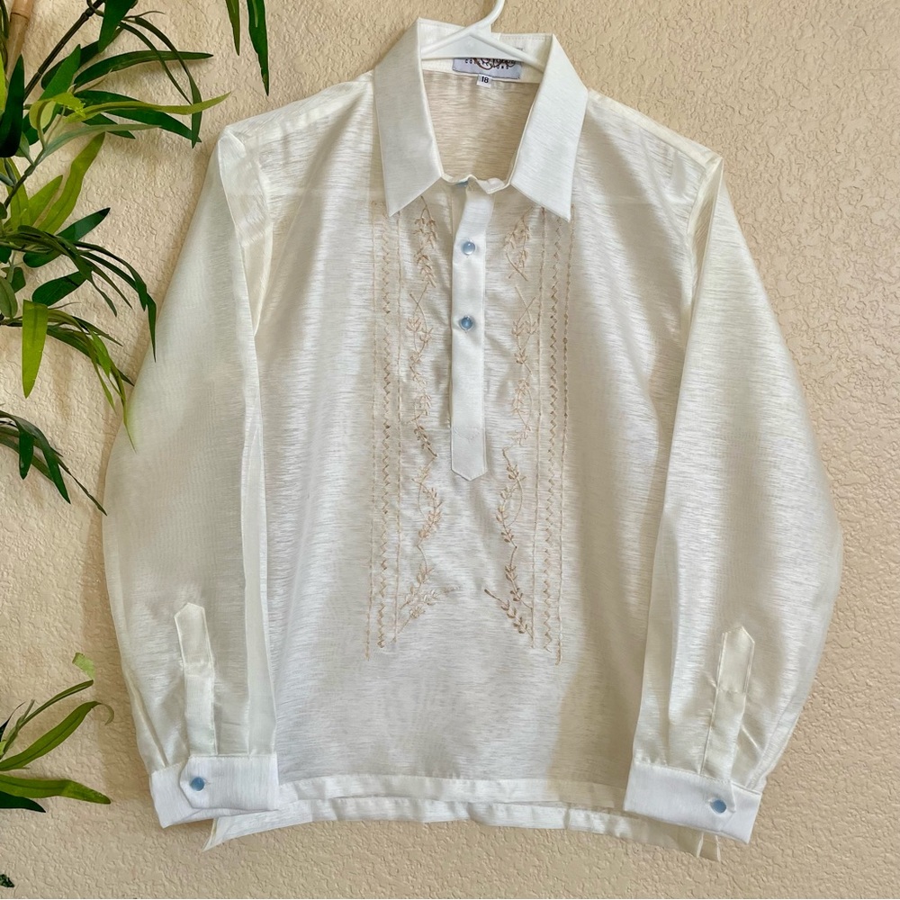Boys Barong size 16-20 (11 to 13 years old) - Picture 2 of 7